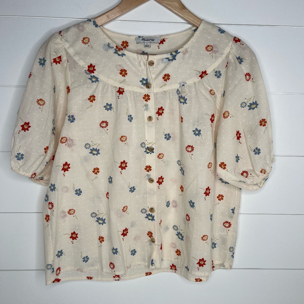 Madewell Womens Blouse Size Small